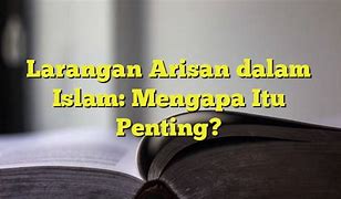 Arisan Uang Dalam Islam