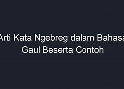 Arti Scatter Bahasa Gaul